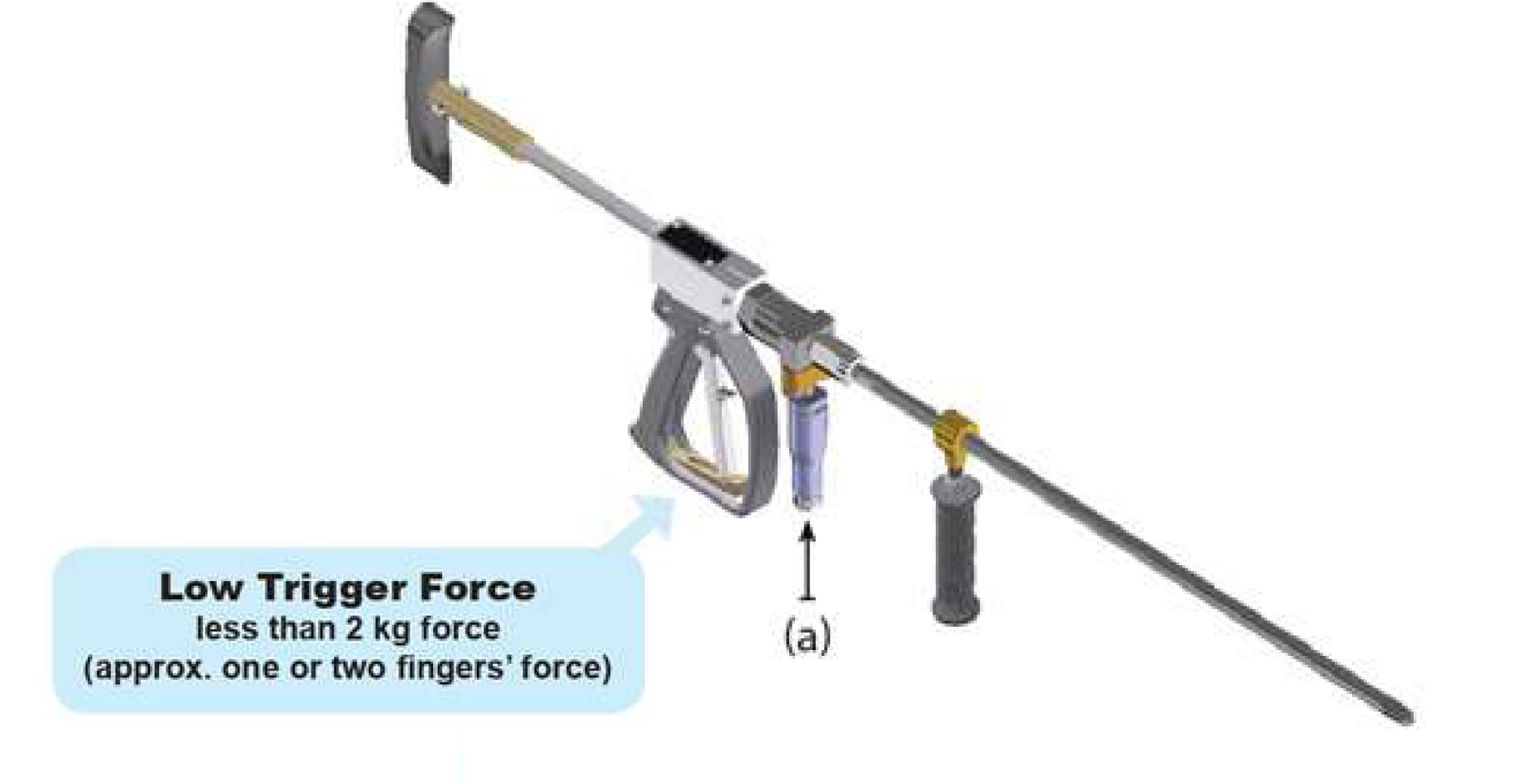 43,500psi/3,000bar Dry Shut-off Jetlance Water Jetting Cleaning Guns